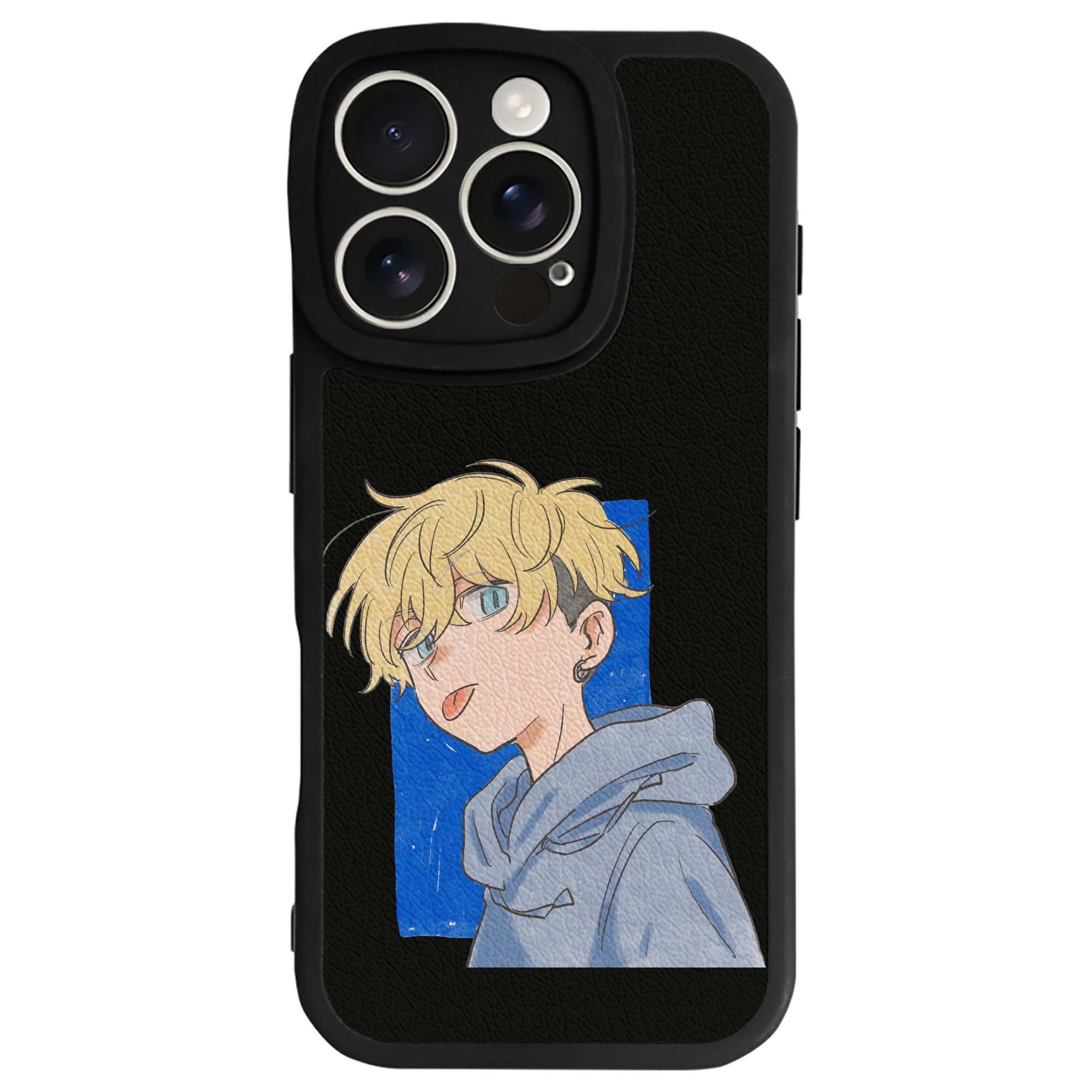 （画像用） 東京リベンジャーズ Tokyo Revengers 【iPhone 16シリーズ対応】シリコンスマホケース（レザー調） 材質：シリコン